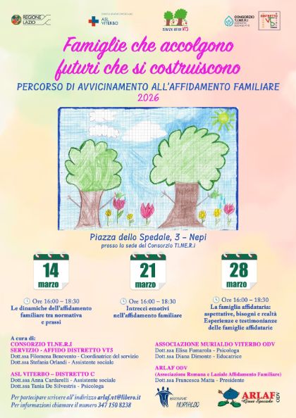 Percorso di avvicinamento all'affidamento familiare. 