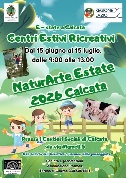 E state a Calcata 2026