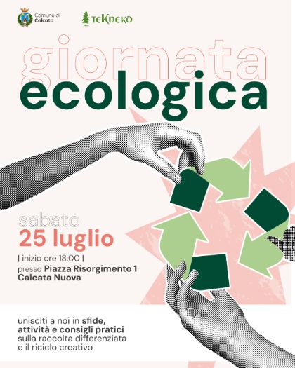 Tekneko e Comune di Calcata - Giornata Ecologica. 